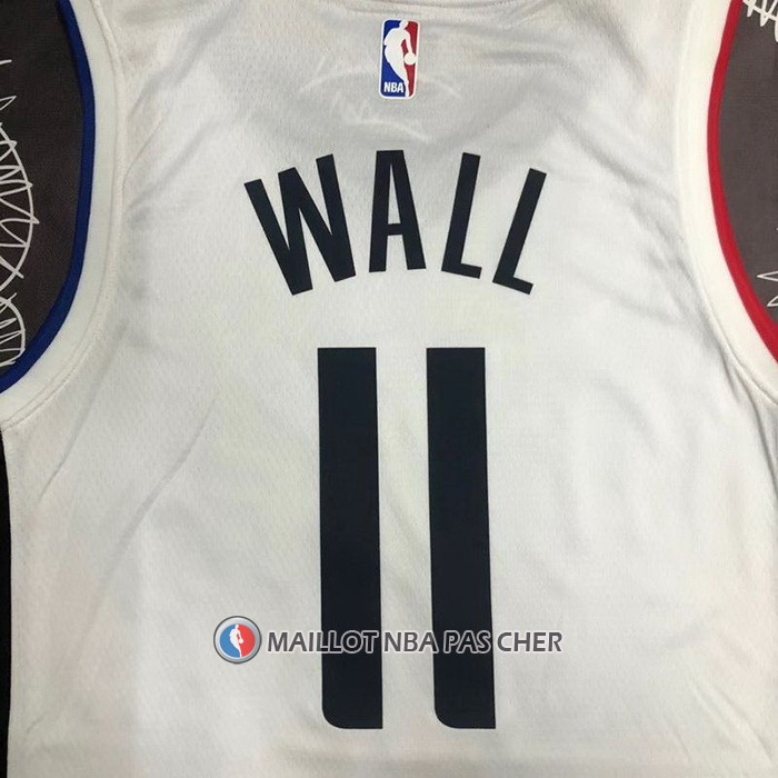Maillot Los Angeles Clippers John Wall NO 11 Ville 2019-20 Blanc